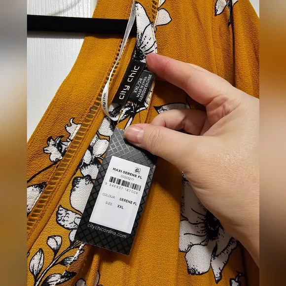 New city chic xxl/24 maxi hi-lo dress - Picture 13 of 13